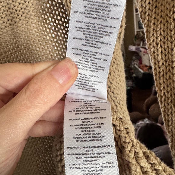 Michael Kors Beige Women's Knitted Cardigan - Picture 10 of 13